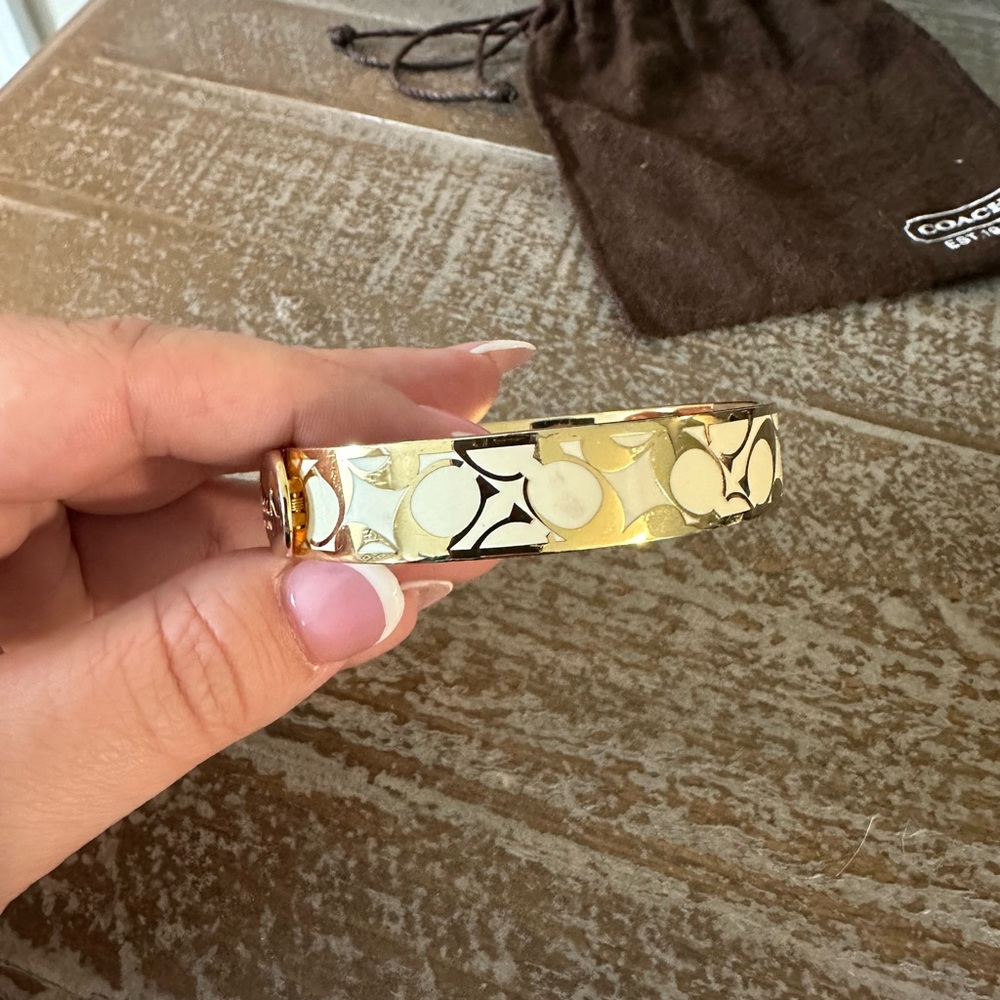 Coach Snap Closure Bracelet